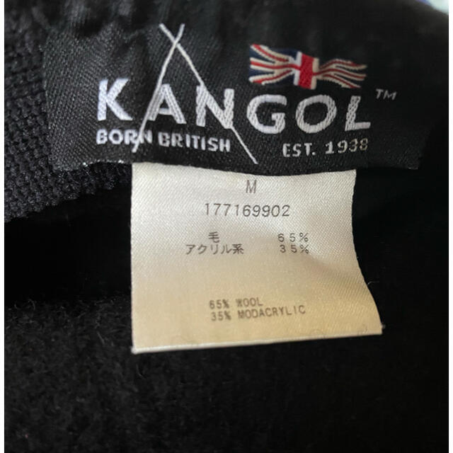 KANGOL(カンゴール)のKANGOL ハンチング BLACK メンズの帽子(ハンチング/ベレー帽)の商品写真