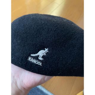 カンゴール(KANGOL)のKANGOL ハンチング BLACK(ハンチング/ベレー帽)