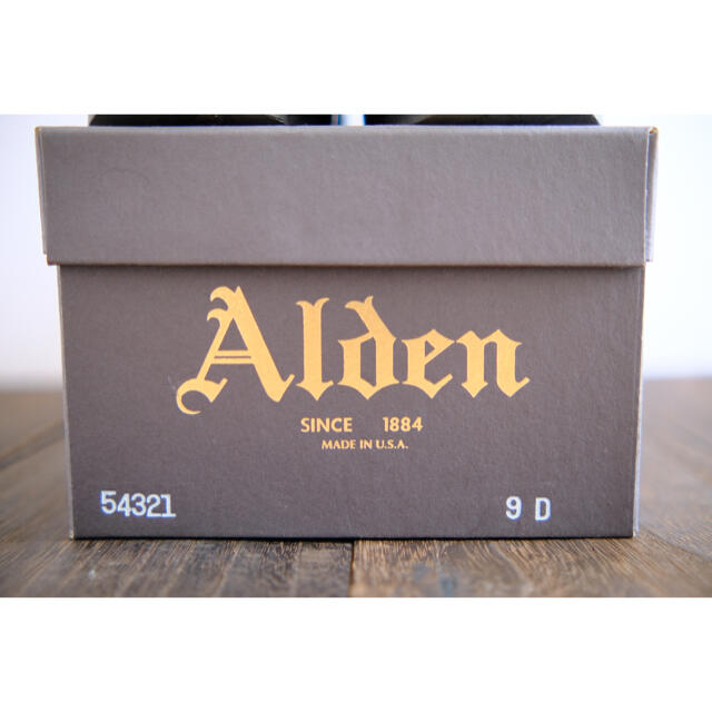 Alden(オールデン)のオールデン 54321 コードバン　美品　US9 メンズの靴/シューズ(ドレス/ビジネス)の商品写真