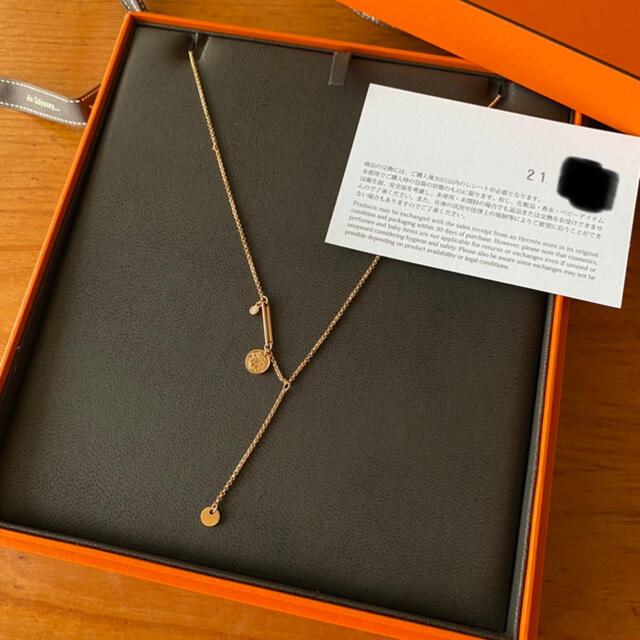 Hermes(エルメス)の美品★エルメス　HERMES エクスリブリス　TPM ネックレス レディースのアクセサリー(ネックレス)の商品写真