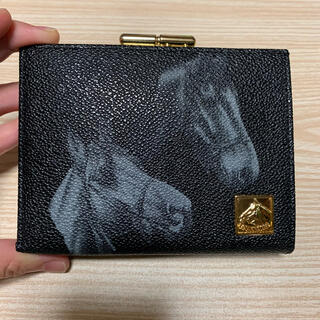 LOUVROUSE ルーブルーゼ 二つ折り財布 馬柄(財布)