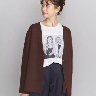 ビューティアンドユースユナイテッドアローズ(BEAUTY&YOUTH UNITED ARROWS)の専用です！BY ミラノリブＶネックニットカーディガン(カーディガン)