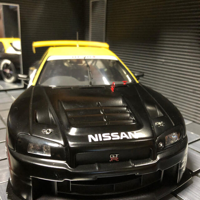 激レア入手困難！オートアート1/18スカイラインGT-R34テストカーエンタメ/ホビー