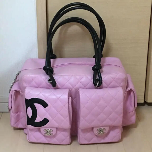 CHANEL(シャネル)のシャネルカンボンラインピンク レディースのバッグ(ショルダーバッグ)の商品写真