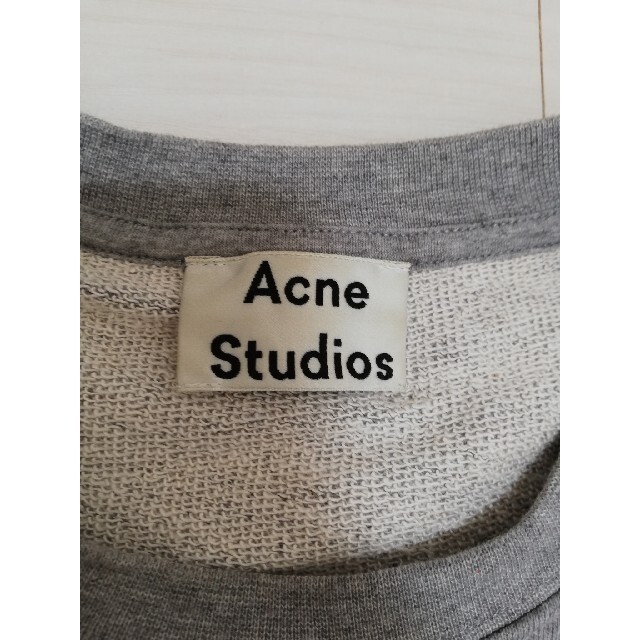 ACNE STUDIOSサイドジップクルーネックスウェット　アクネ