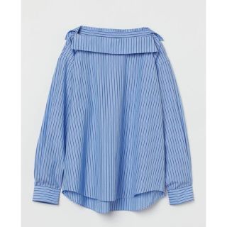 エイチアンドエム(H&M)のtoga h&m コラボ　コットン　ワイド　ブラウス　xs(シャツ/ブラウス(長袖/七分))