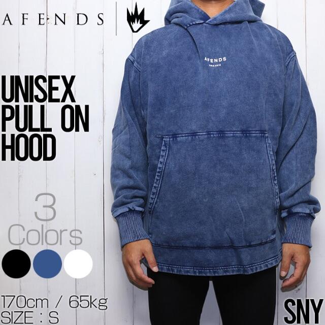 AFENDS アフェンズ UNISEX PULL ON HOOD パーカー