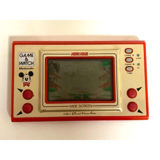 ゲームウォッチ ミッキー 卵キャッチ（純正蓋なし）の通販 by F's