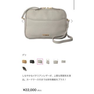 ギラロッシュ(Guy Laroche)のギラロッシュ バッグ グリ グレー ショルダー(ショルダーバッグ)