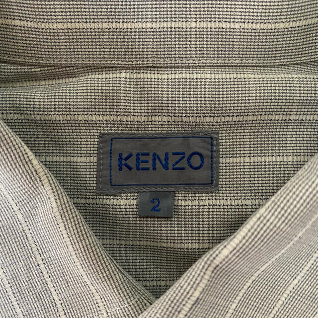 KENZO(ケンゾー)の美品　■KENZO■ ケンゾー　シャツ　古着　メンズ　チェックシャツ メンズのトップス(シャツ)の商品写真