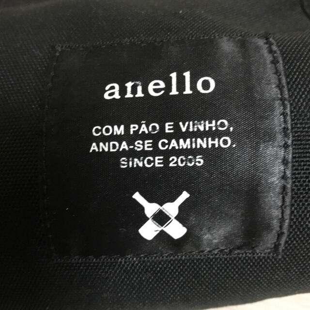 anello(アネロ)のamello  ショルダーバッグ　黒 レディースのバッグ(ショルダーバッグ)の商品写真