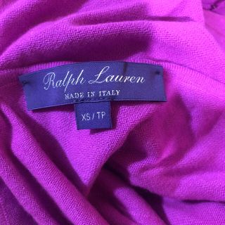 ラルフローレン(Ralph Lauren)の美品　カシミア100% ラルフローレン　素敵過ぎ　イタリア製(ニット/セーター)