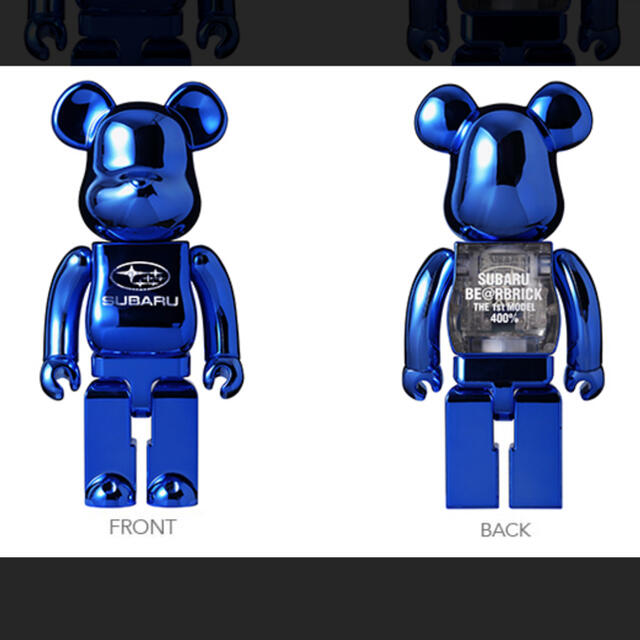 スバル ベアブリック 400% 100% SUBARU be@rbrick スバル ベアブリック 400% 100% SUBARU be@rbrick