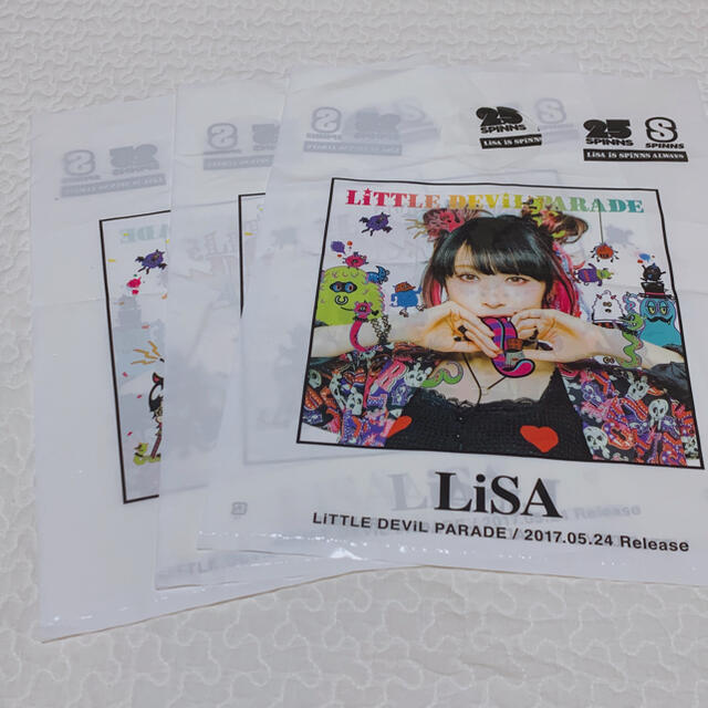 LiSA リトルデビルパレード　袋 エンタメ/ホビーのタレントグッズ(ミュージシャン)の商品写真