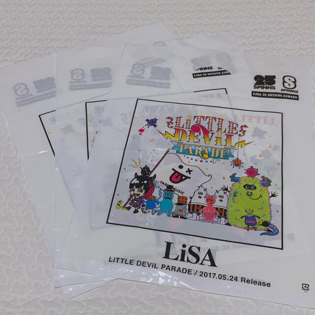 LiSA リトルデビルパレード　袋 エンタメ/ホビーのタレントグッズ(ミュージシャン)の商品写真