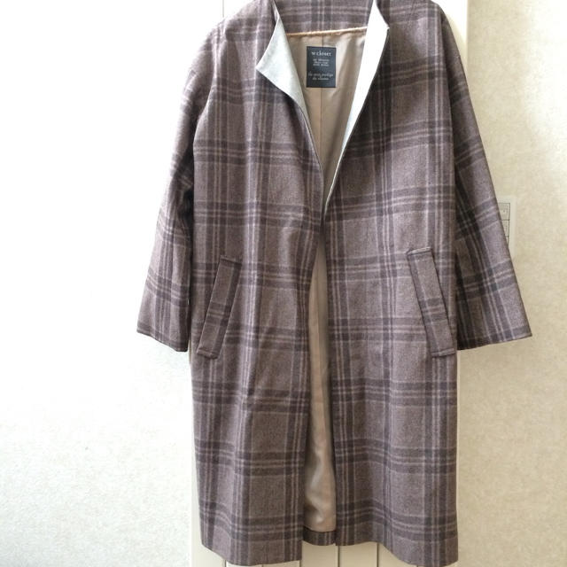 w closet(ダブルクローゼット)のさゆ様専用 W closet コート レディースのジャケット/アウター(チェスターコート)の商品写真