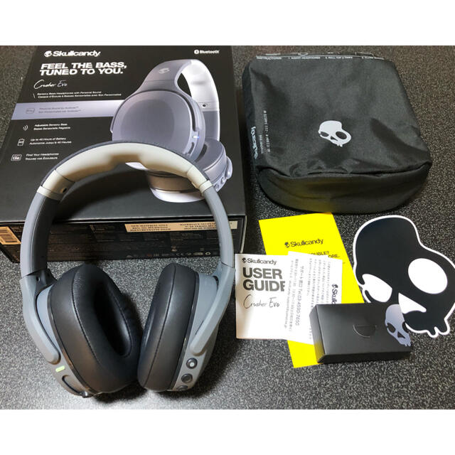 【美品】SKULLCANDY CRUSHER EVO CHILL GRAY