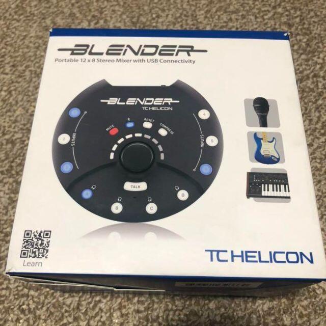 などのデバ】 TC HELICON 12X8 ステレオミキサー & オーディオ