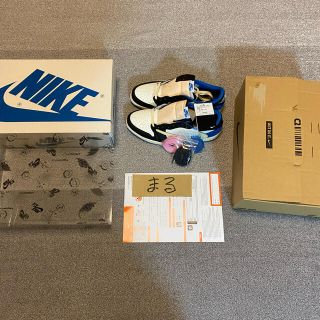 ナイキ(NIKE)のTRAVIS SCOTT × FRAGMENT  エアジョーダン1 LOW(スニーカー)