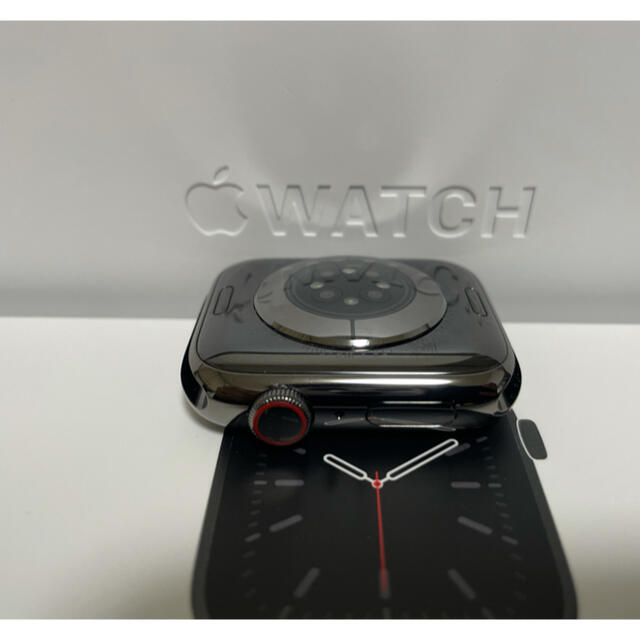 Apple Watch(アップルウォッチ)の【極美品】Apple Watch series6 グラファイト 44mm スマホ/家電/カメラのスマホアクセサリー(その他)の商品写真