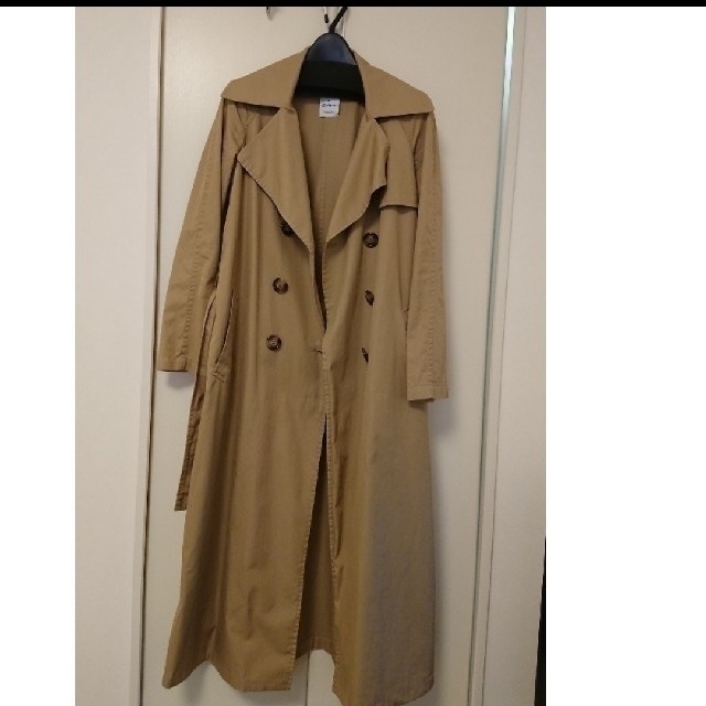 DEUXIEME CLASSE(ドゥーズィエムクラス)のDeuxieme ClasseLONG TRENCH COAT トレンチコート レディースのジャケット/アウター(トレンチコート)の商品写真