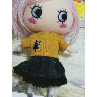 イーマリー ハンドメイド ニットカットソー マスタード(その他)