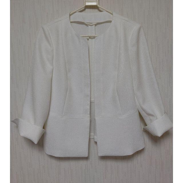 ANAYI - 【80%オフ・送料込】美品　アナイ ANAYI ジャケット 白 36号