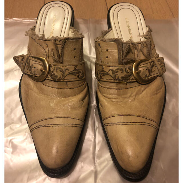 アルフレッドバニスター　サンダル　ミュール　レザー メンズの靴/シューズ(サンダル)の商品写真