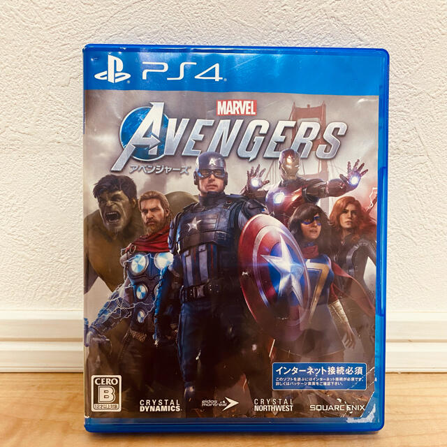 MARVEL(マーベル)のアベンジャーズ エンタメ/ホビーのゲームソフト/ゲーム機本体(家庭用ゲームソフト)の商品写真