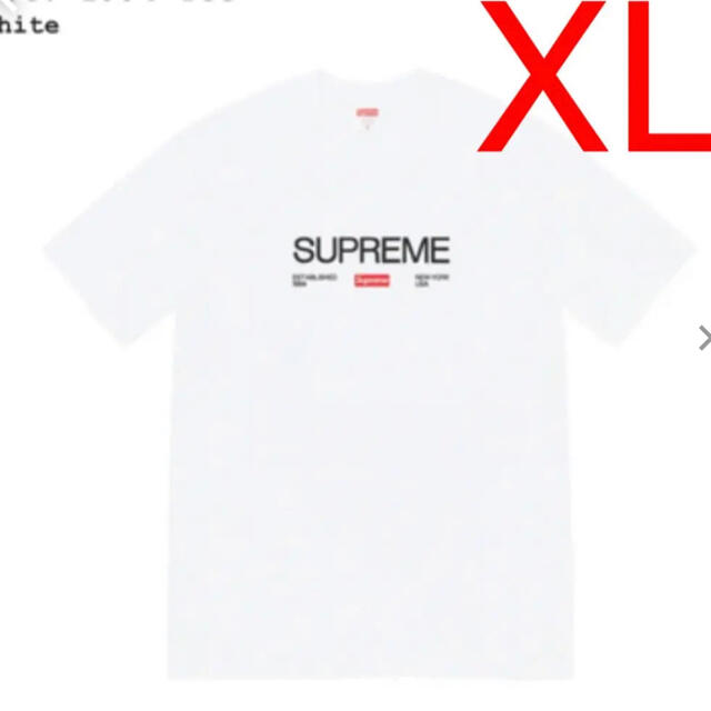 Supreme Est. 1994 Tee XL シュプリーム 白 Tシャツ