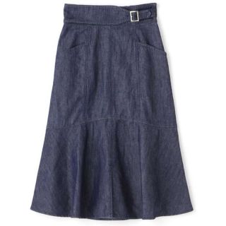 ジルバイジルスチュアート(JILL by JILLSTUART)のセンタースリットマーメイドスカート(ロングスカート)