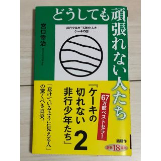 [s様専用]どうしても頑張れない人たち ケーキの切れない非行少年たち　２(人文/社会)