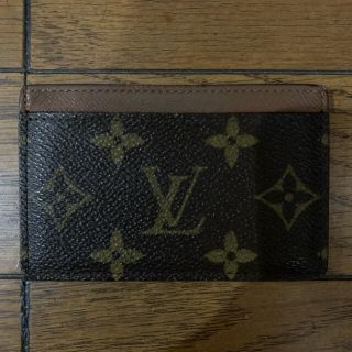 ルイヴィトン(LOUIS VUITTON)の正規 ルイ ヴィトン モノグラム カードケース 定期入れ 名刺入れ パスケース(名刺入れ/定期入れ)