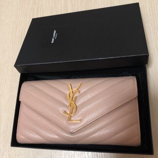 サンローラン モノグラム 財布(レディース)(ベージュ系)の通販 24点 サンローラン モノグラム 財布(レディース)(ベージュ系)の通販 24点