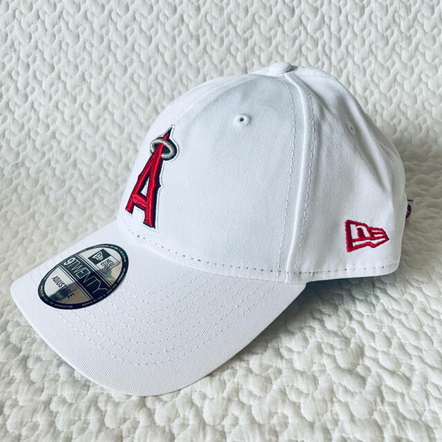 NEW ERA(ニューエラー)の【ラスト1点❣️】新品 ニューエラ キャップ エンジェルス 9twenty 白 メンズの帽子(キャップ)の商品写真