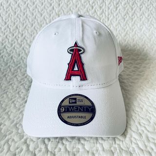 ニューエラー(NEW ERA)の【ラスト1点❣️】新品 ニューエラ キャップ エンジェルス 9twenty 白(キャップ)