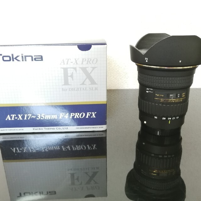 Tokina AT-X17-35 F4 PRO FX　キャノンEF　Canon