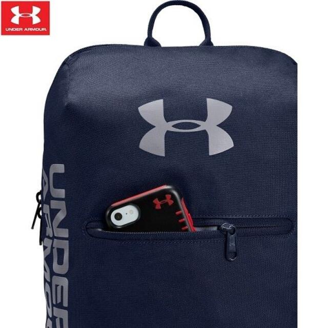 UNDER ARMOUR(アンダーアーマー)の★送料無料★UK直輸入★アンダーアーマー★パターソン バックパック★紺x灰★ メンズのバッグ(バッグパック/リュック)の商品写真