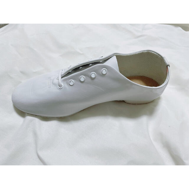 repetto レペット ジャズシューズ 白 レザー 38サイズ靴/シューズ