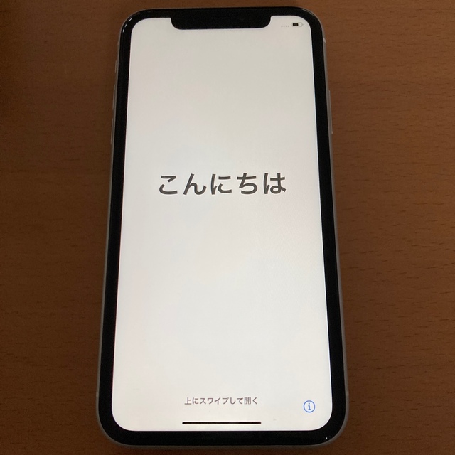 iPhone XR  128GB ホワイト simフリースマートフォン本体