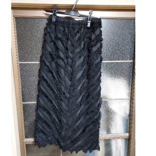 シェルターオリジナル(Shel'tter ORIGINAL)の新品未使用　シェルター　フェザースカート(ひざ丈スカート)