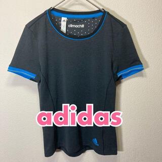 アディダス(adidas)のadidas climachill トレーニングウェア Mサイズ チャコール(Tシャツ(半袖/袖なし))