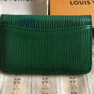 ルイヴィトン(LOUIS VUITTON)のLOUIS VUITTON epi 名刺入れ(名刺入れ/定期入れ)