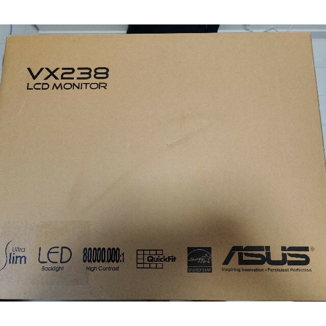 ASUS(エイスース)のASUS VX238 23インチ フルHDモニター スマホ/家電/カメラのPC/タブレット(ディスプレイ)の商品写真