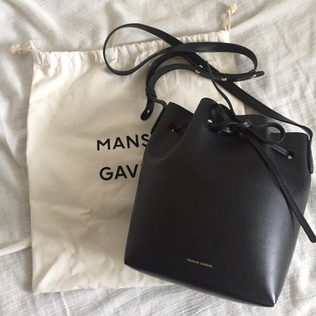 ショルダーバッグMANSUR GAVRIELミニバケット