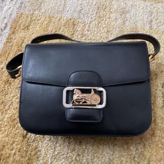 ☆人気☆セリーヌ CELINE ショルダーバッグ 馬車金具 ビンテージ