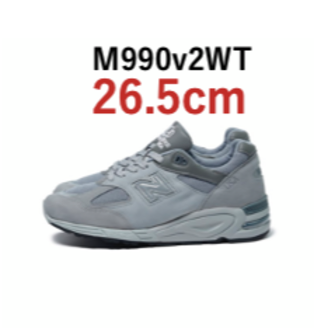 スニーカーWTAPS × NEW BALANCE  M990 V2 WT