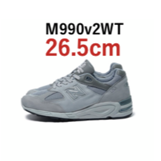 ニューバランス(New Balance)のWTAPS × NEW BALANCE  M990 V2 WT(スニーカー)