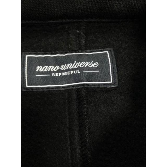 nano・universe(ナノユニバース)の美品nano-universe ジャケット　ブラック　ナノユニバース  メンズのジャケット/アウター(ブルゾン)の商品写真