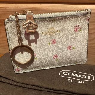 コーチ(COACH)のCOACH キーリング 付き　コインケース　パスケース(コインケース)